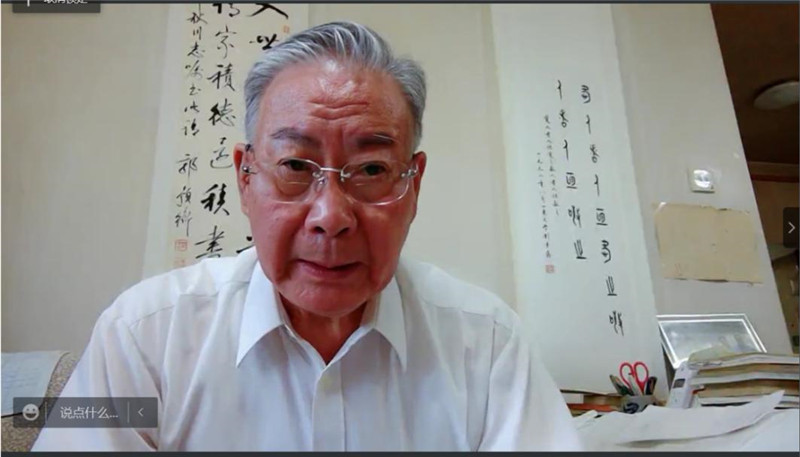 全國古籍整理出版規劃領(lǐng)導小組副組長(cháng)、全國高校古委會(huì )名譽(yù)主任、北京大學(xué)中國古文獻研究中心教授安平秋先生致辭.jpg