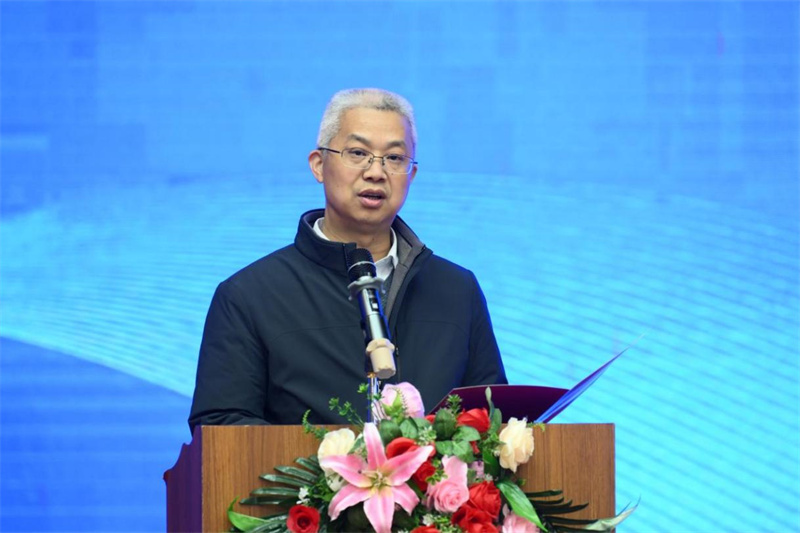廣西師范大學(xué)黨委常委、副校長(cháng)湯志華致辭.jpg
